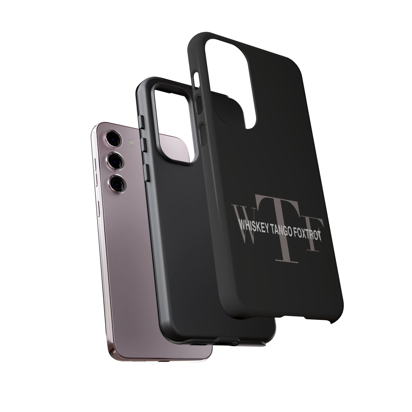 Phone Case - Whiskey, Tango, Foxtrot - WTF Tough Case