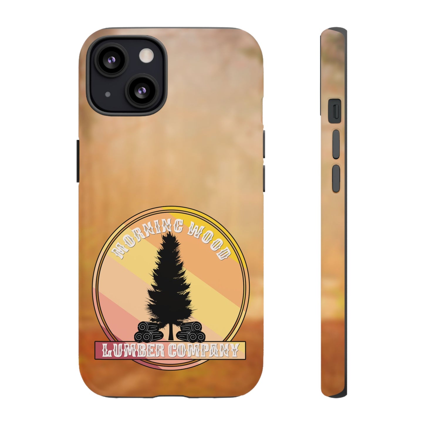 Vintage Morning Wood Phone Case - Tough Cases