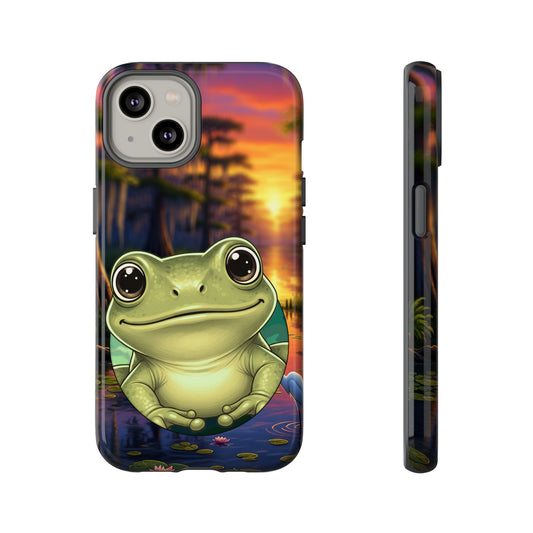 Phone Case Frog Design Tough Cases