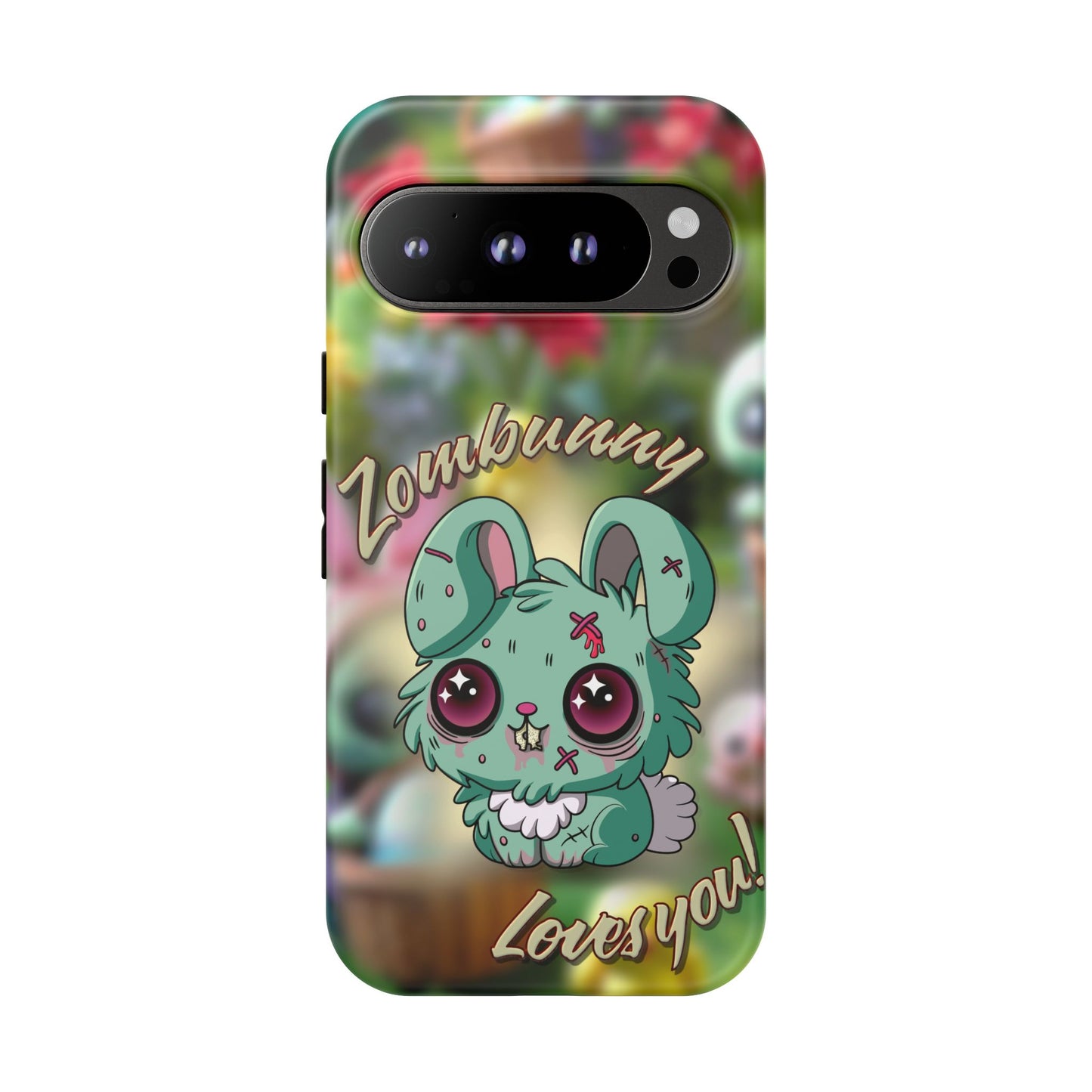 Phone Case - Cute Zombie Bunny - Zombunny Loves You