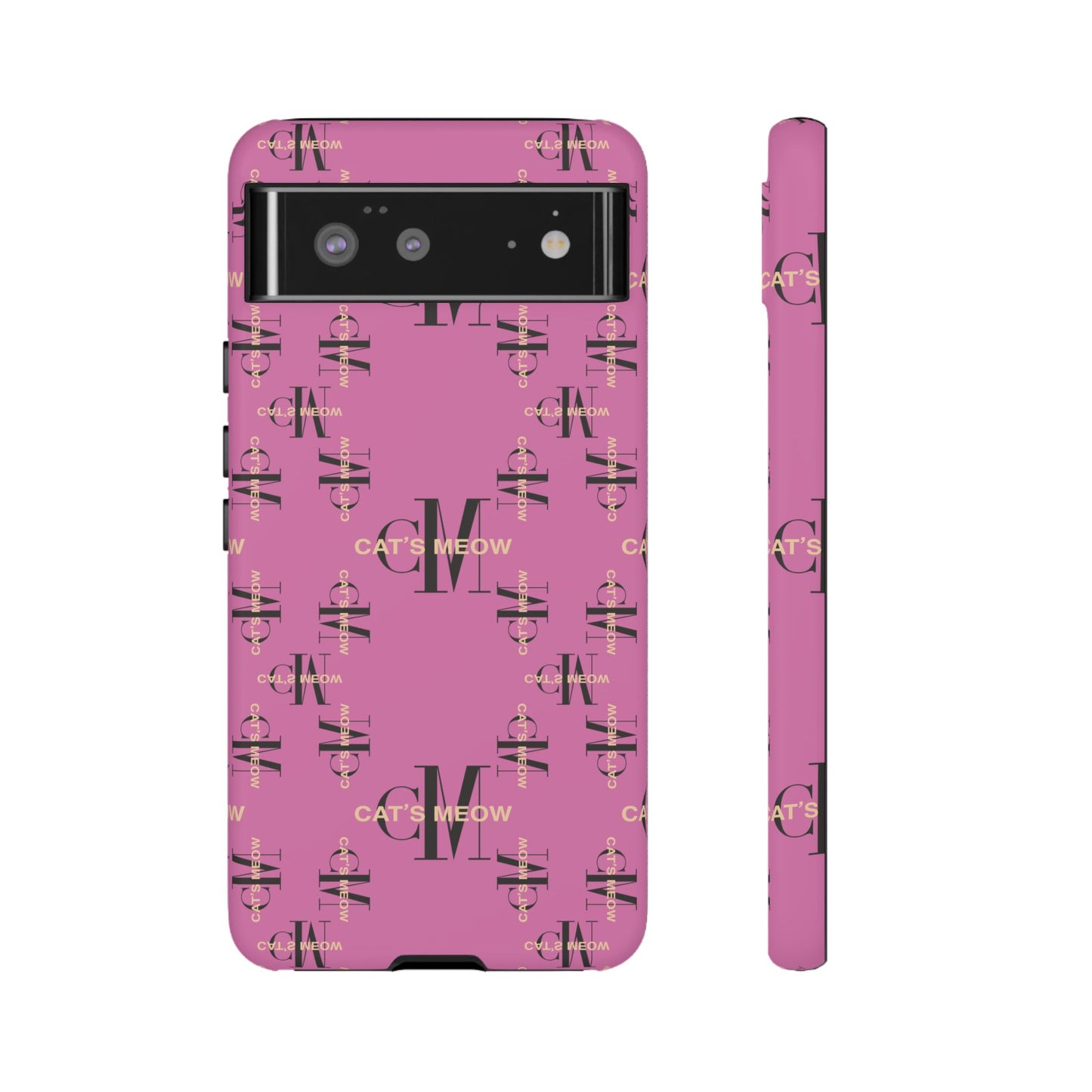 Phone Cases - Cat's Meow Logo Pattern Tough Cases