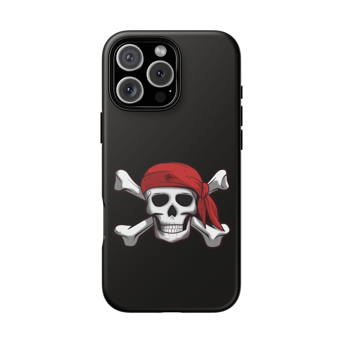 Pirate Skull and Crossbones with Jolly Roger Bandana - Tough Cases