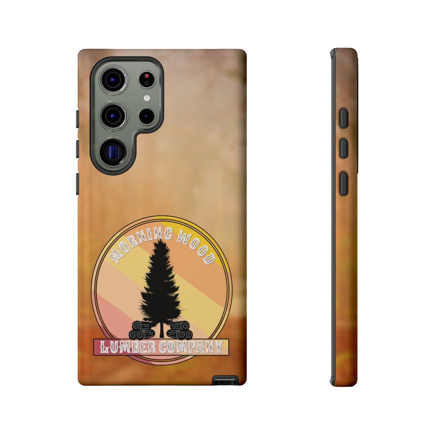 Vintage Morning Wood Phone Case - Tough Cases