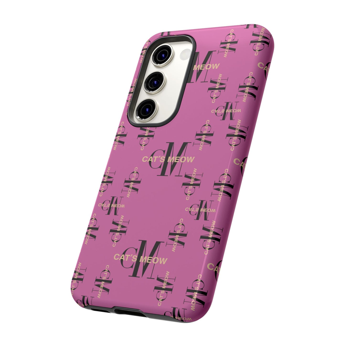 Phone Cases - Cat's Meow Logo Pattern Tough Cases