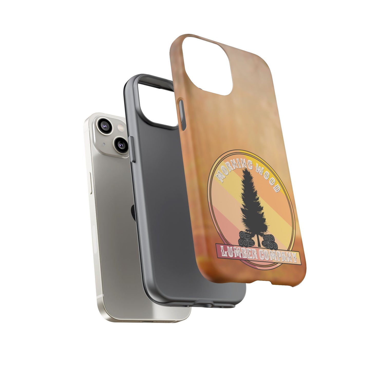 Vintage Morning Wood Phone Case - Tough Cases