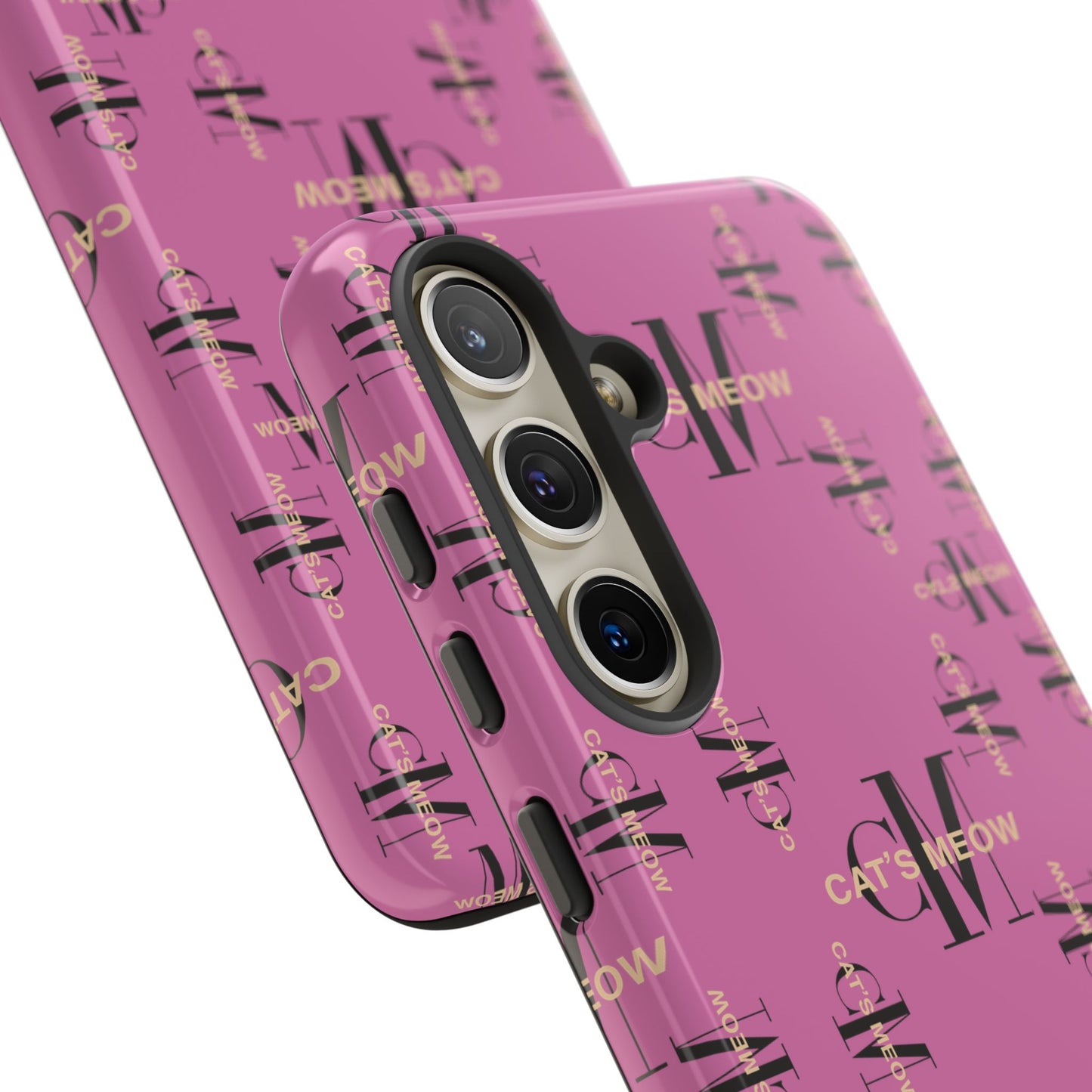 Phone Cases - Cat's Meow Logo Pattern Tough Cases