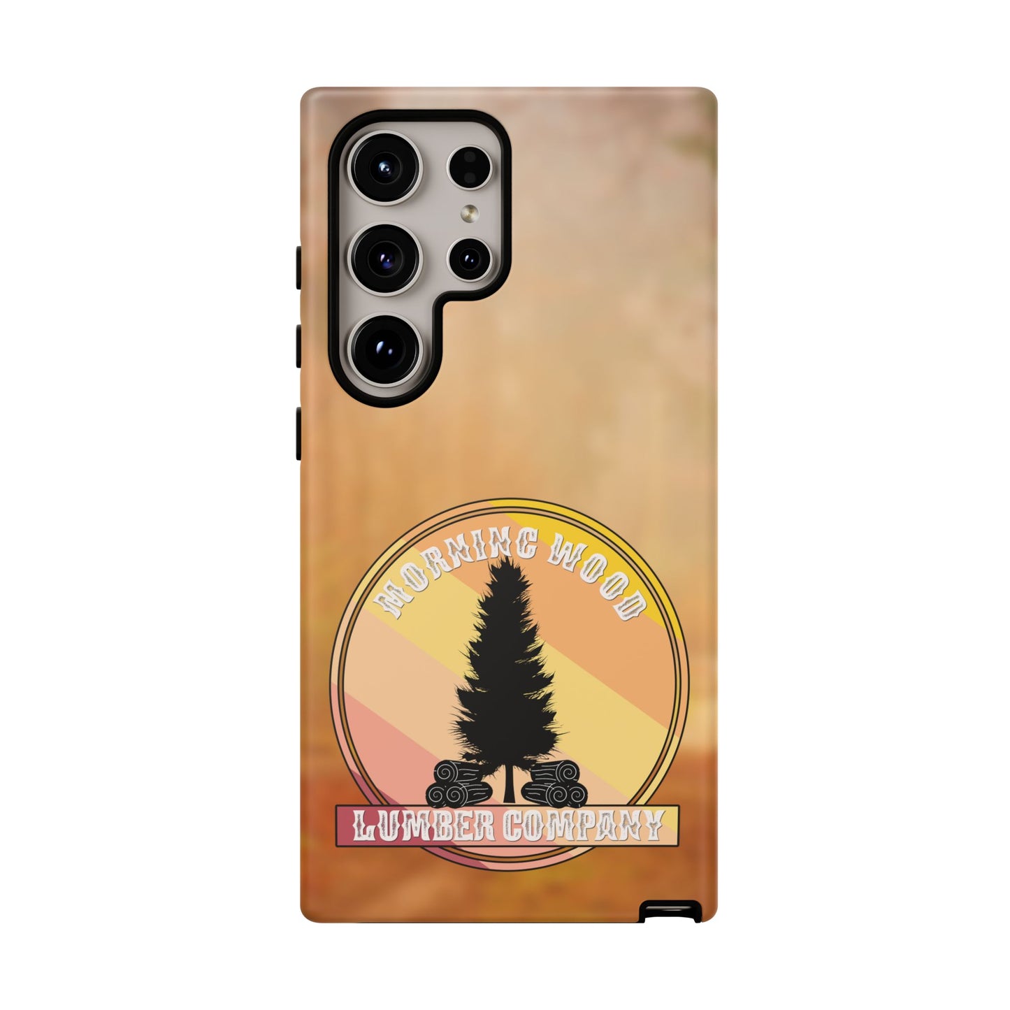 Vintage Morning Wood Phone Case - Tough Cases