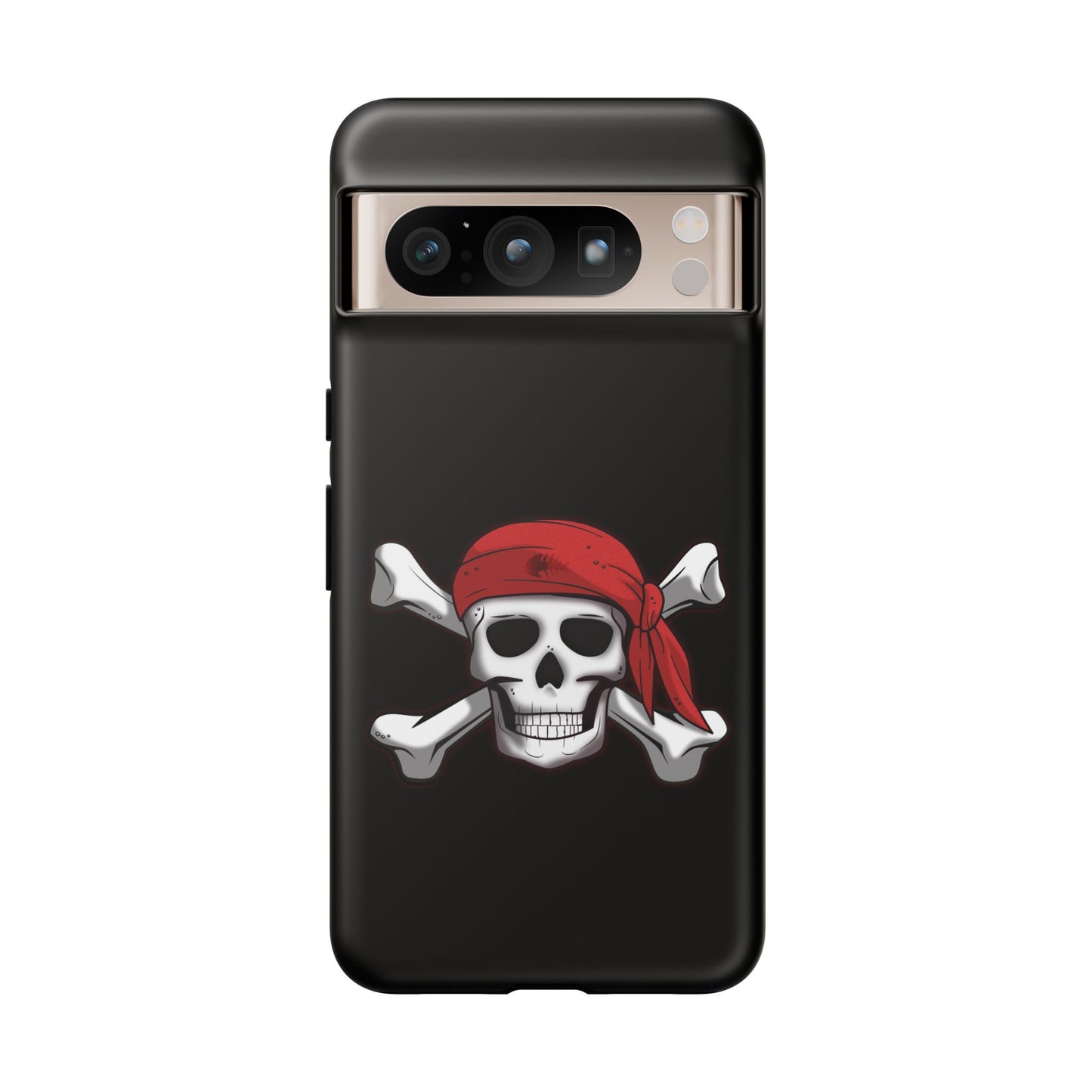 Pirate Skull and Crossbones with Jolly Roger Bandana - Tough Cases