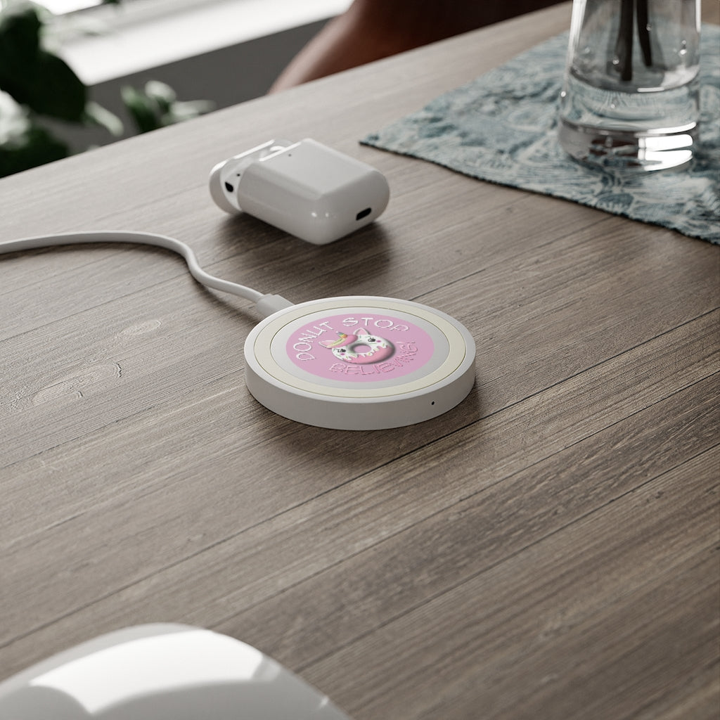 Donut Stop Believing Quake Wireless Charging Pad