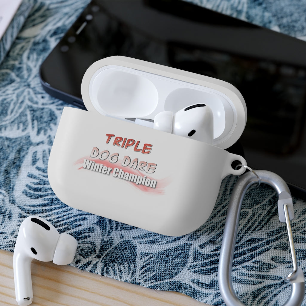 Triple-Dog-Dare Winter Champion   AirPods and AirPods Pro Case Cover