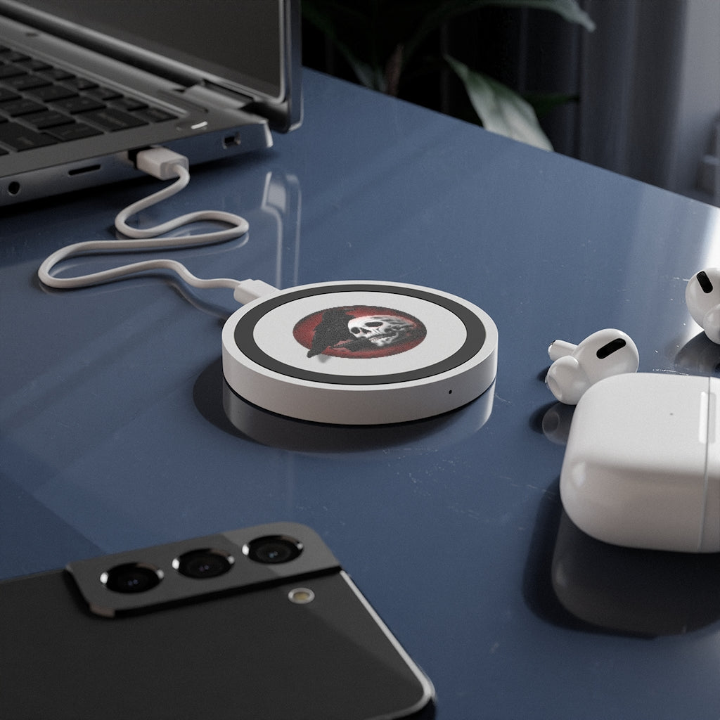 Skull and Raven Quake Wireless Charging Pad