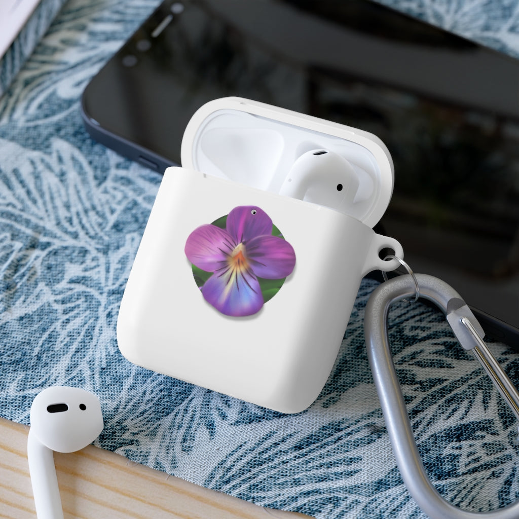 Common Blue Violet AirPods and AirPods Pro Case Cover