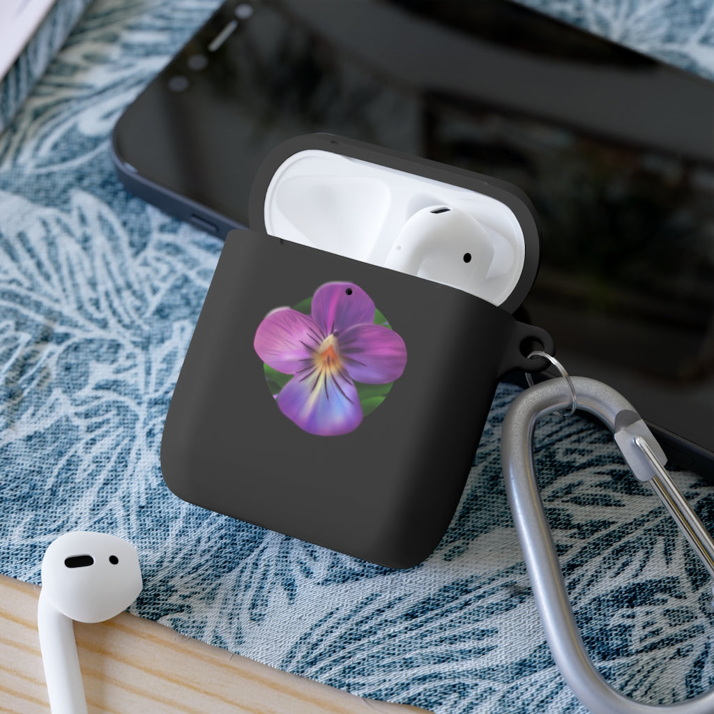 Common Blue Violet AirPods and AirPods Pro Case Cover