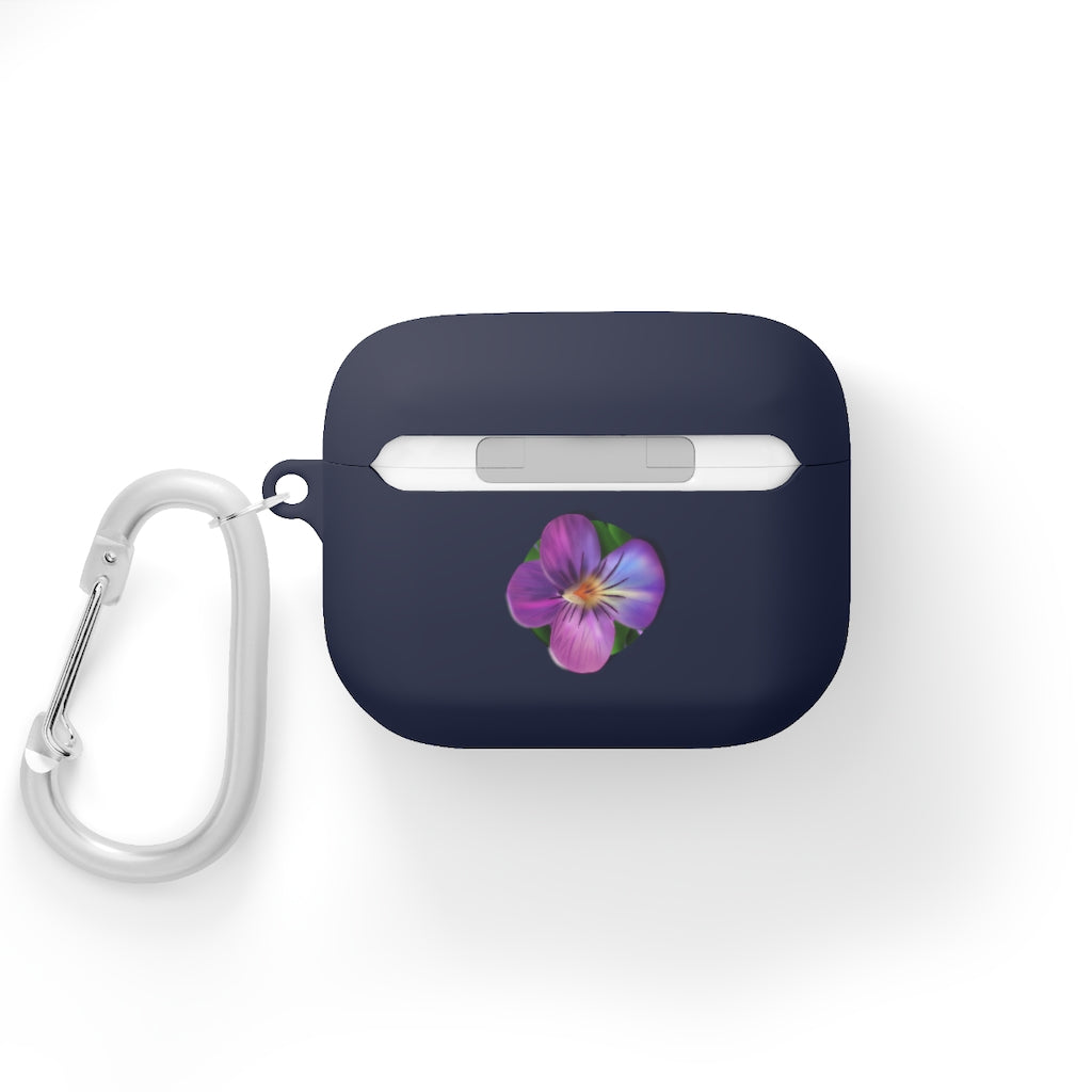 Common Blue Violet AirPods and AirPods Pro Case Cover