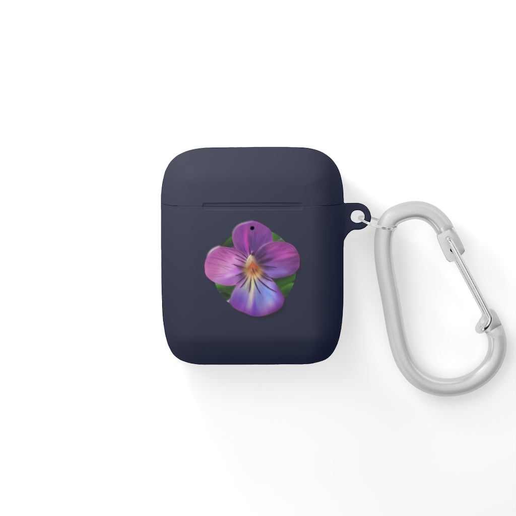 Common Blue Violet AirPods and AirPods Pro Case Cover