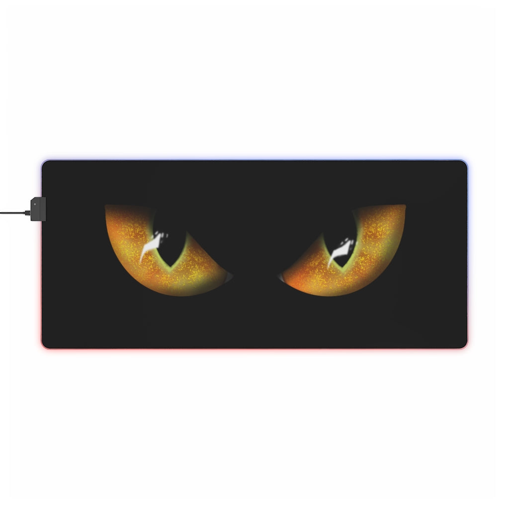 Cat Eyes LED Gaming Mouse Pad