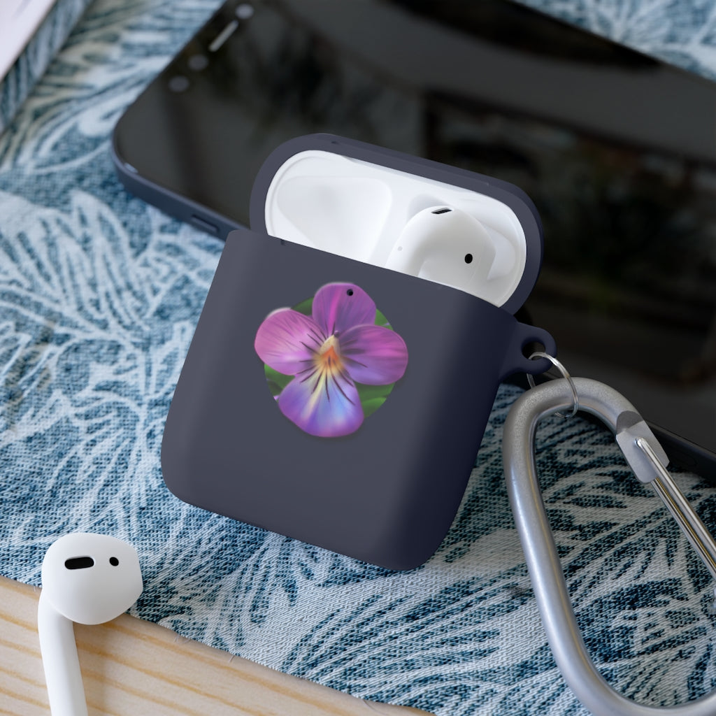 Common Blue Violet AirPods and AirPods Pro Case Cover