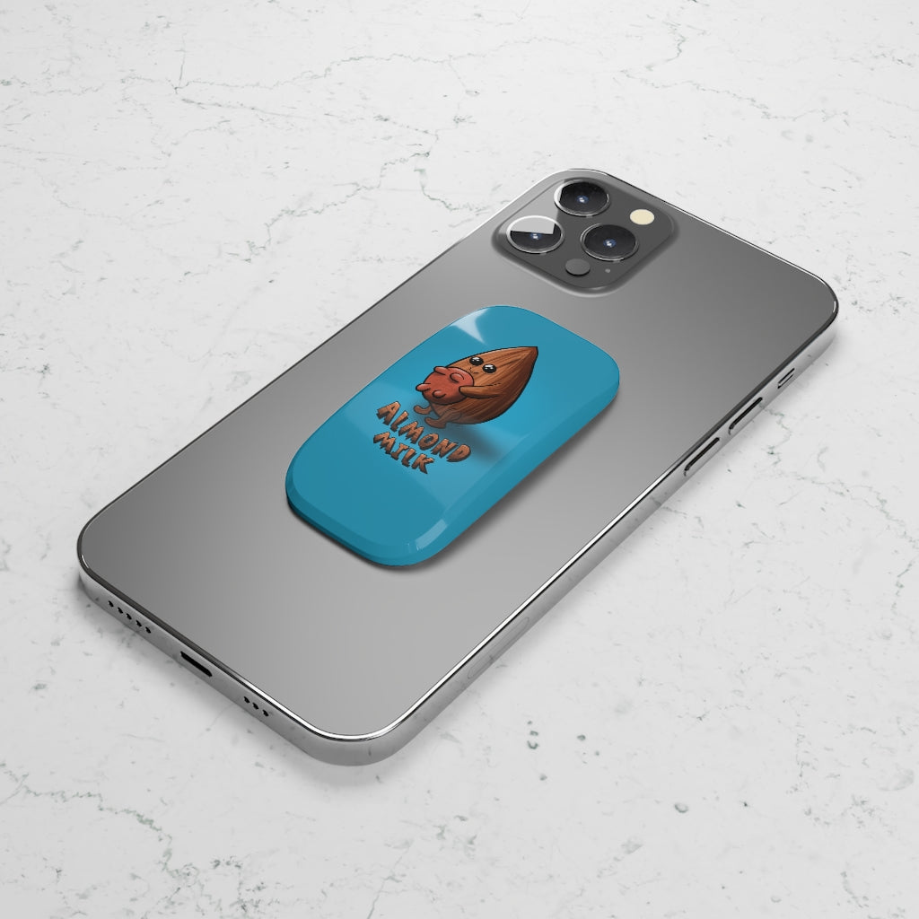 Almond Milk Phone Click-On Grip