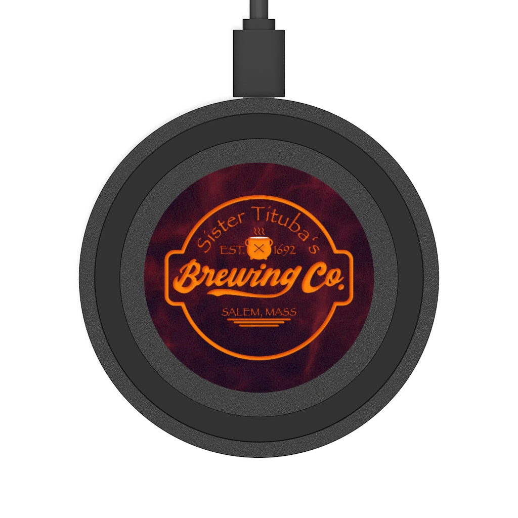 Sister Tibuta's Premium Witches Brew Quake Wireless Charging Pad