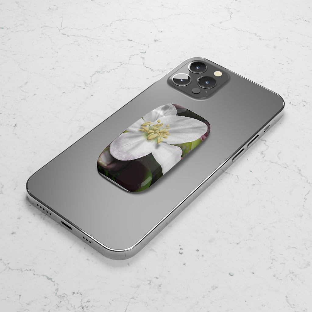 Apple Blossom Phone Click-On Grip