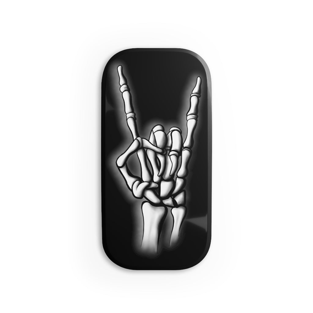 Skeletal Rocker Hand Phone Click-On Grip