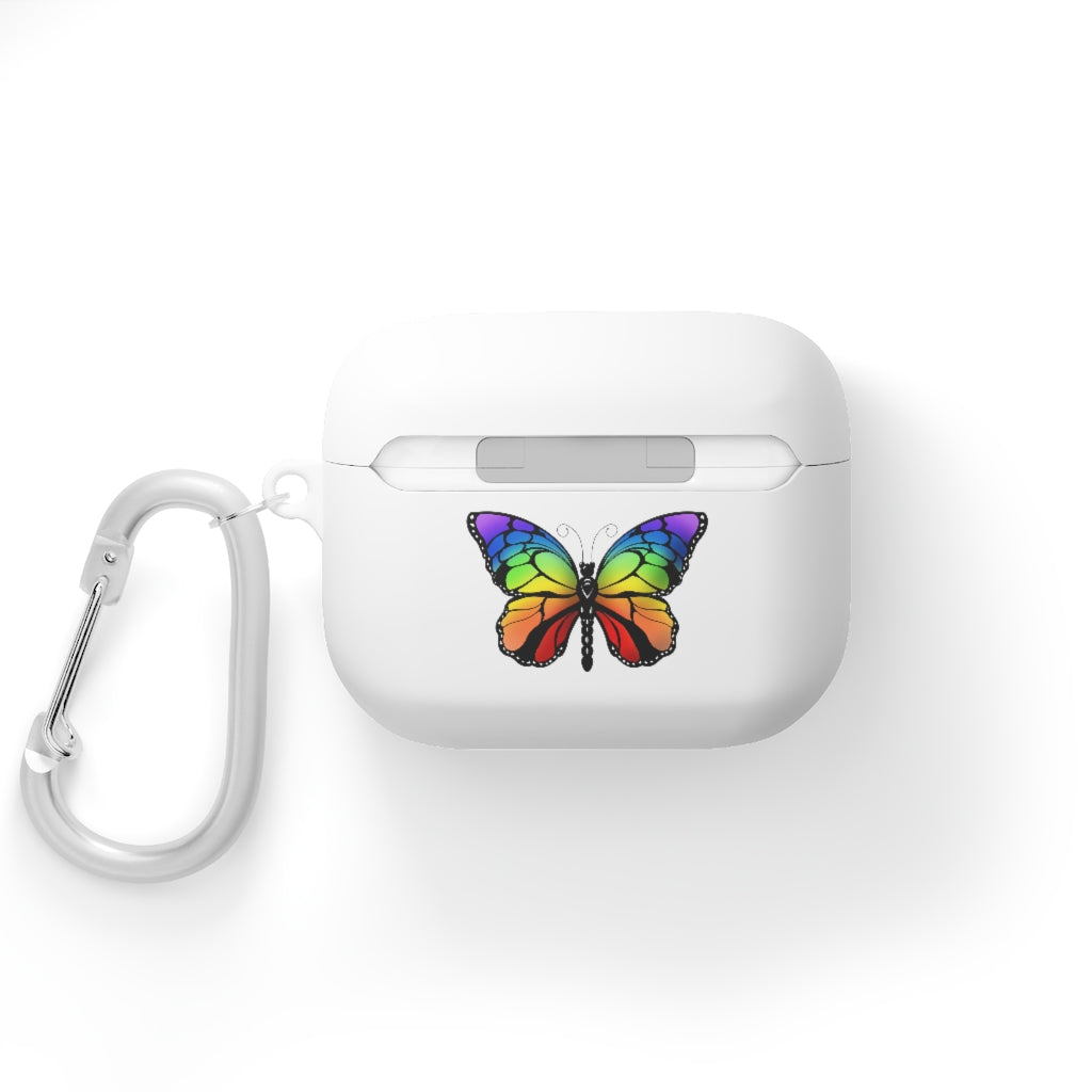 Rainbow Butterfly Personalized AirPods\Airpods Pro Case cover