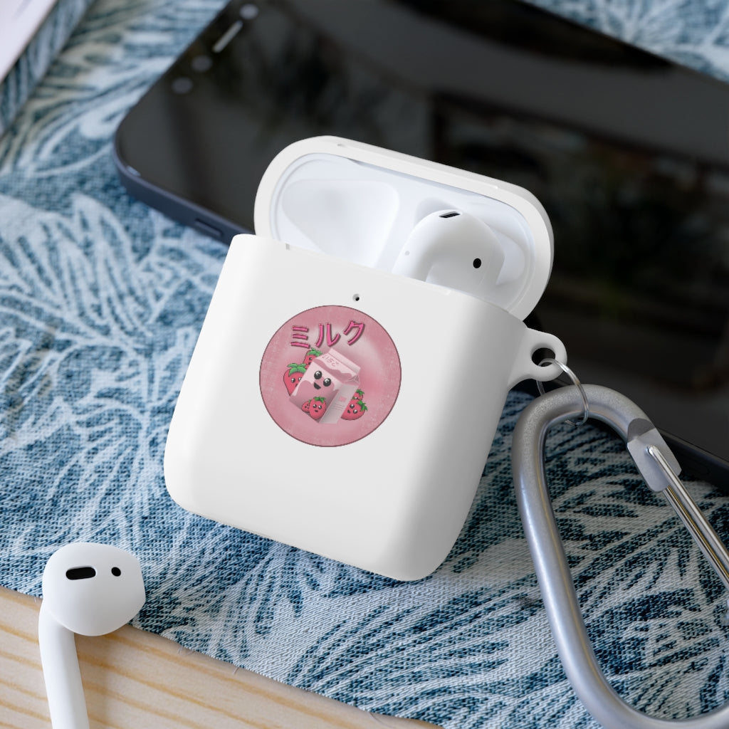 Strawberry Milk (Ichigo Miruku) Personalized AirPods\Airpods Pro Case cover