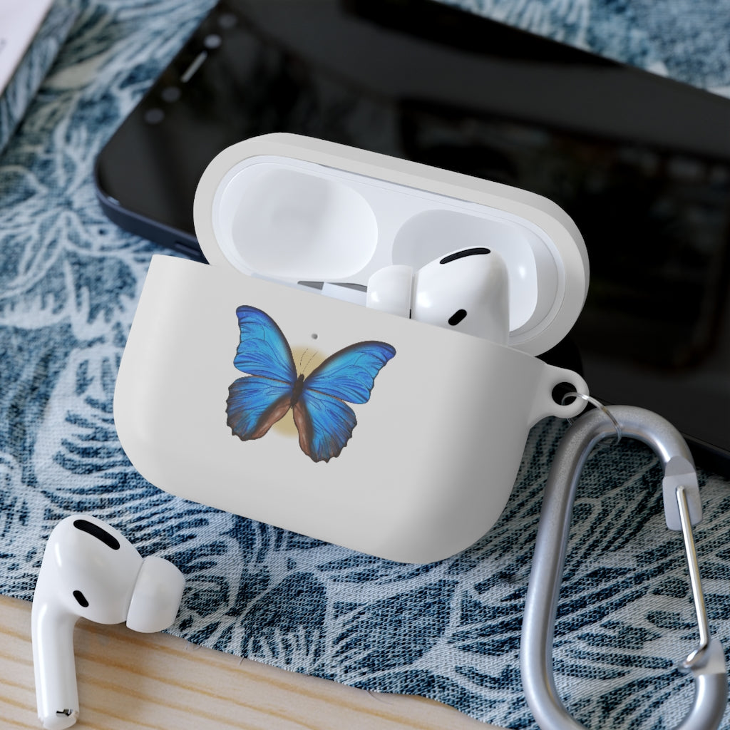 Blue Butterfly Personalized AirPods\Airpods Pro Case cover