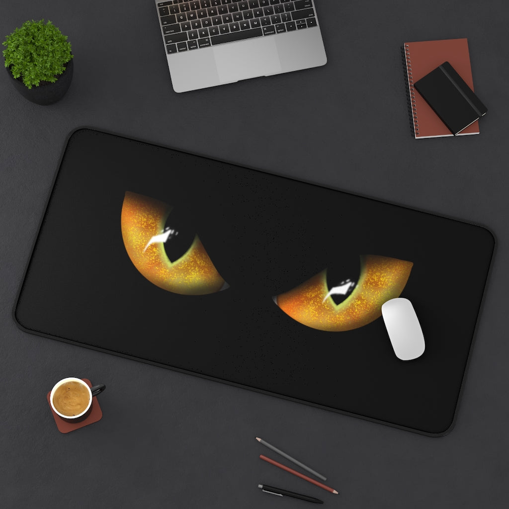 Cat Eyes Desk Mat