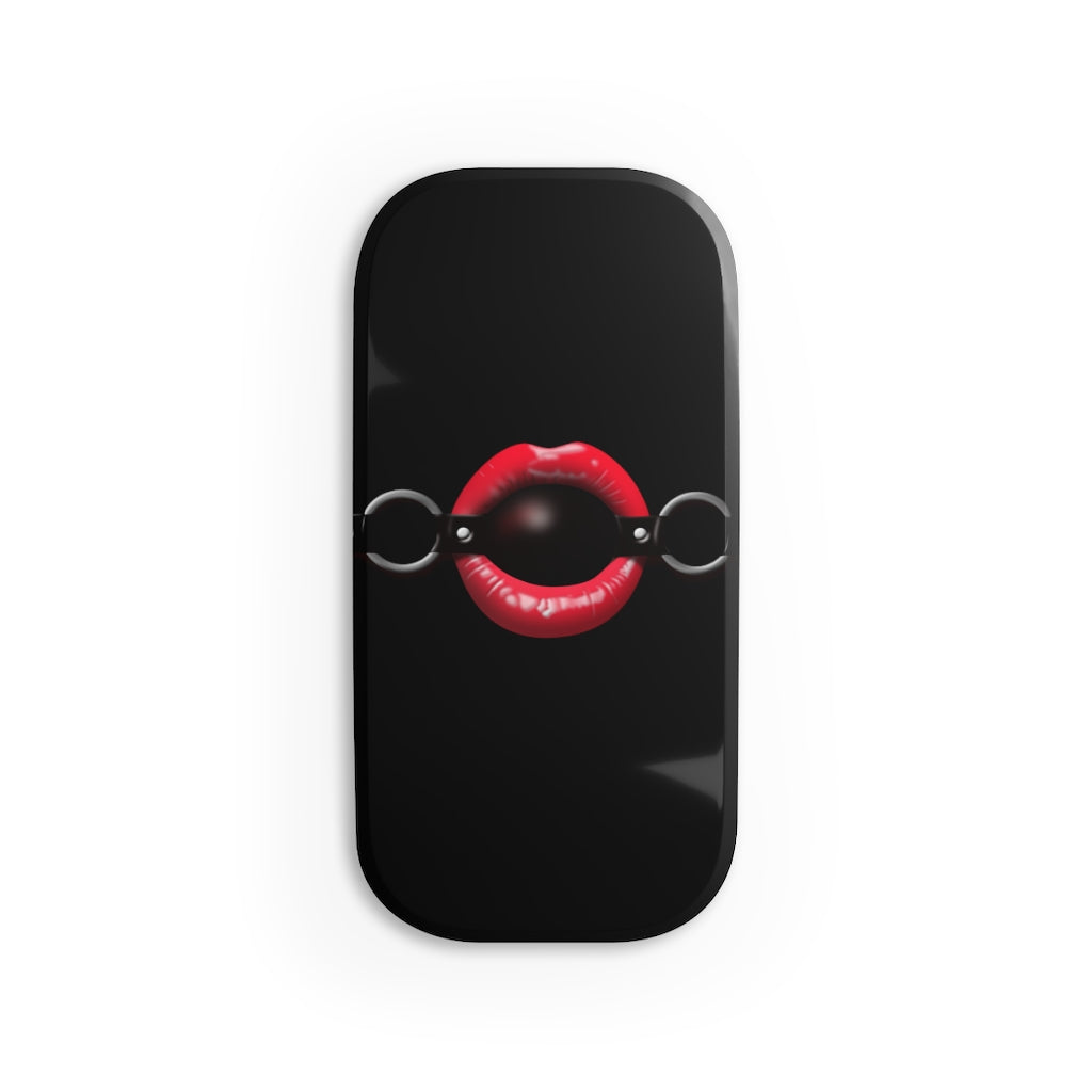 Gag Ball Lips Phone Click-On Grip