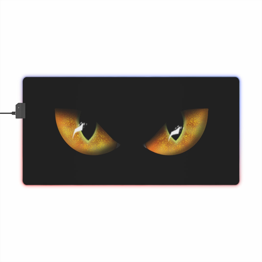 Cat Eyes LED Gaming Mouse Pad