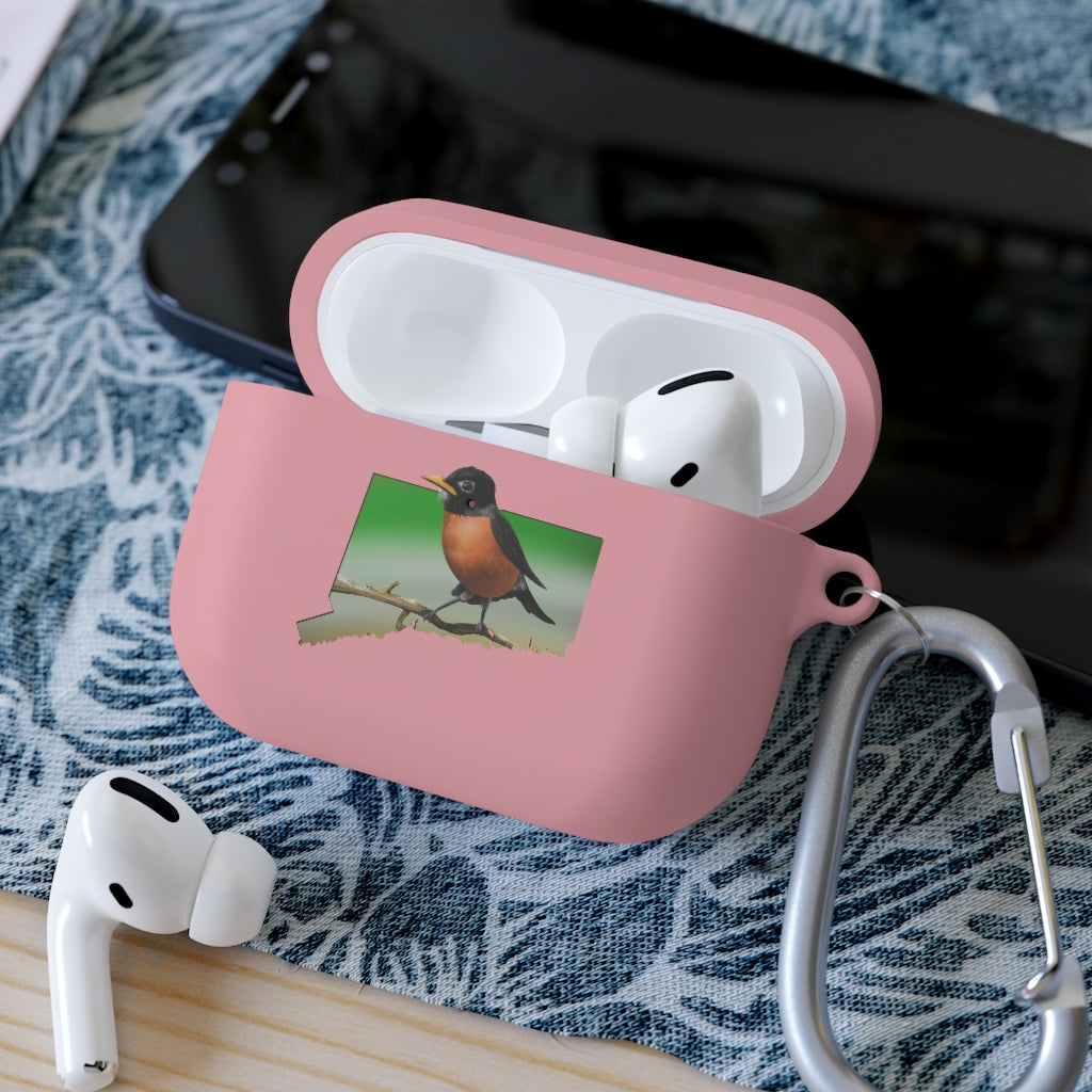 American Robin - Connecticut AirPods and AirPods Pro Case Cover