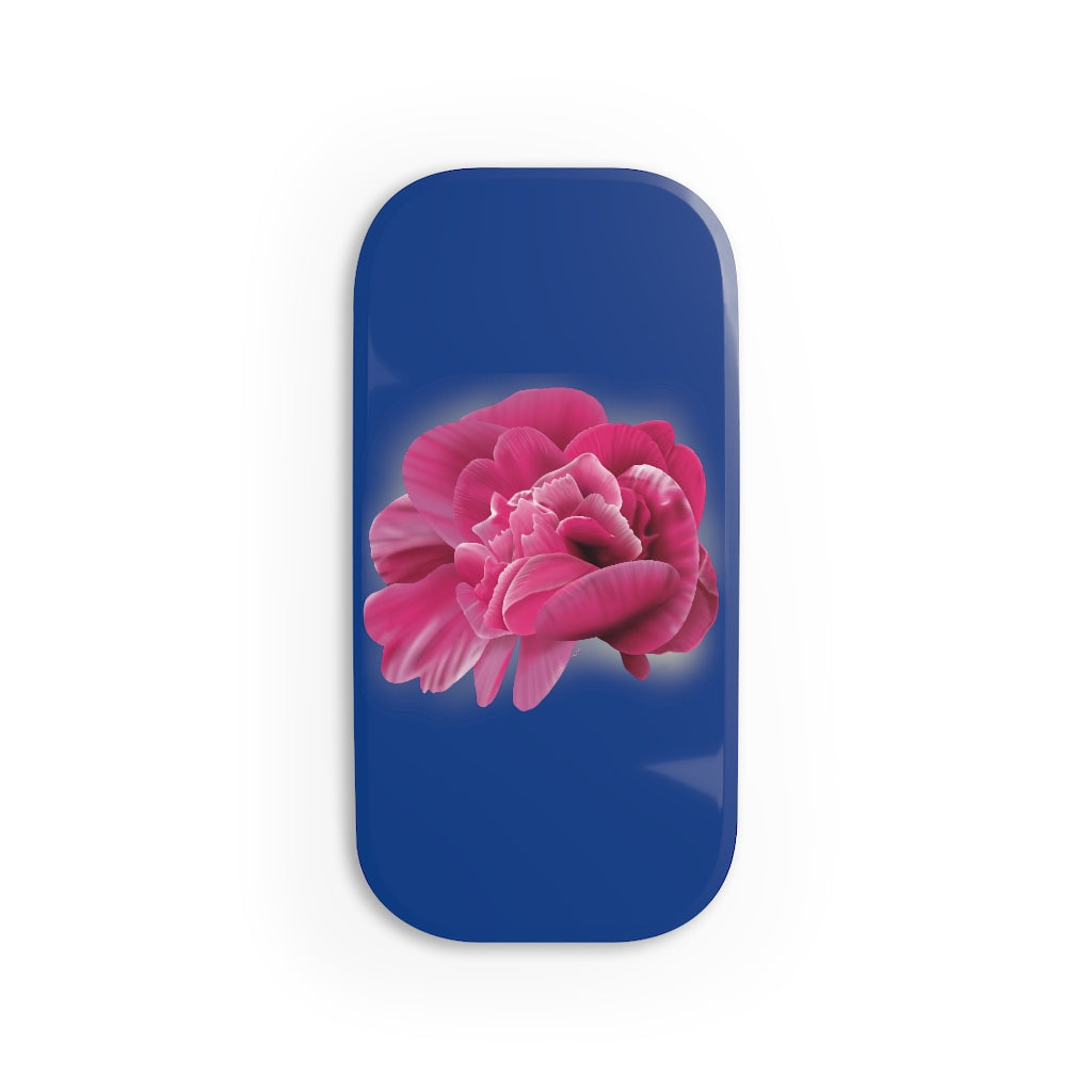 Peony Flower Phone Click-On Grip