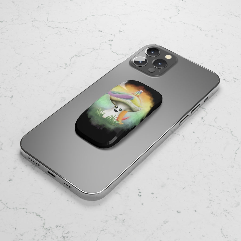 Unicorn Mushroom Phone Click-On Grip