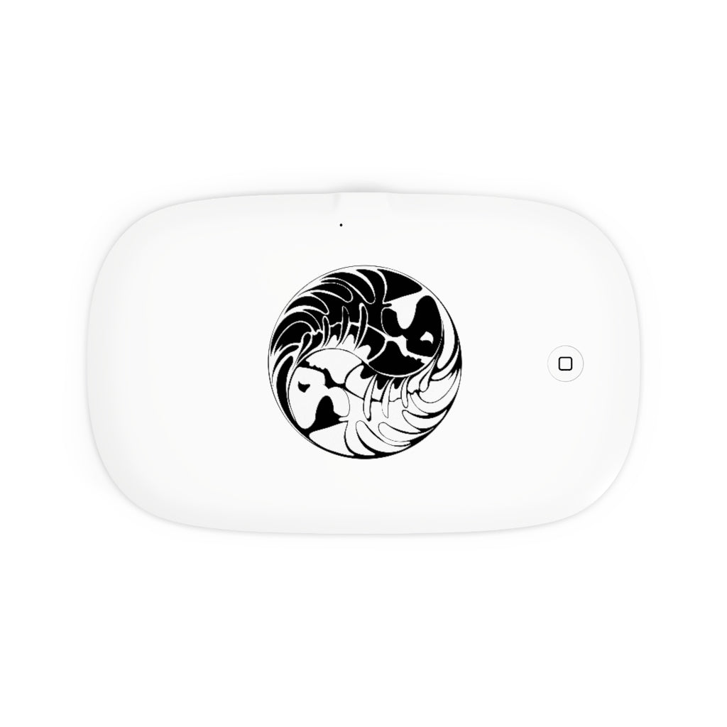 Yin Yang Pirate Fish UV Phone Sanitizer and Wireless Charging Pad