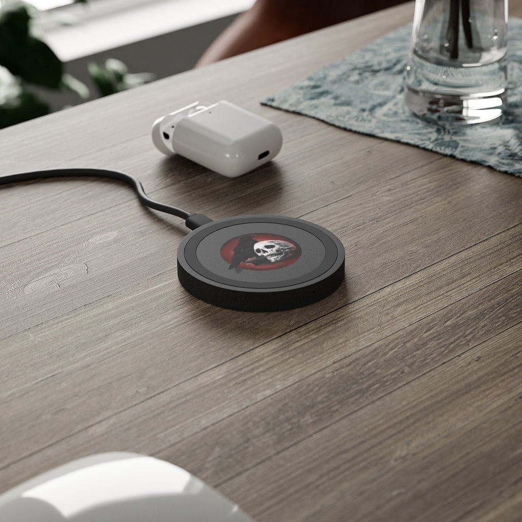 Skull and Raven Quake Wireless Charging Pad