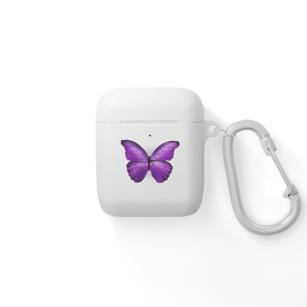 Purple Butterfly AirPods\Airpods Pro Case cover