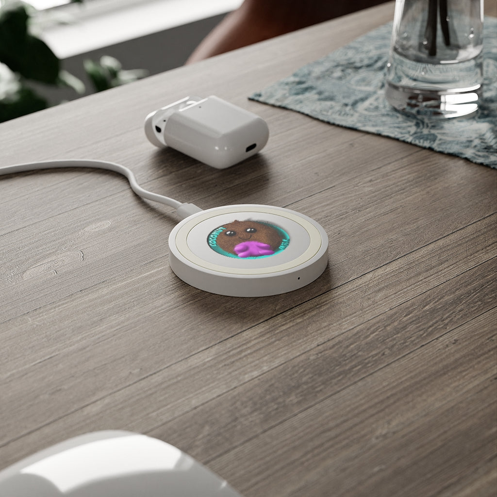 Coconut Milk Quake Wireless Charging Pad