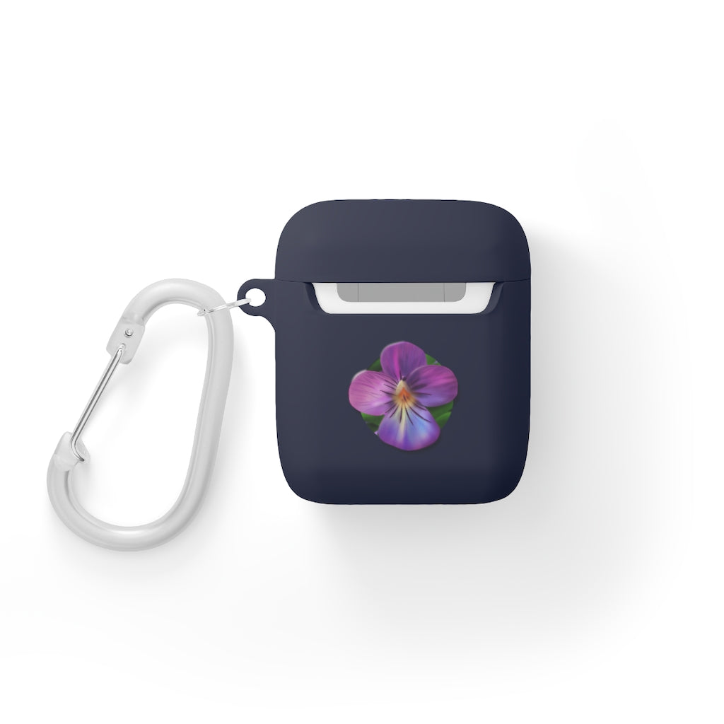 Common Blue Violet AirPods and AirPods Pro Case Cover