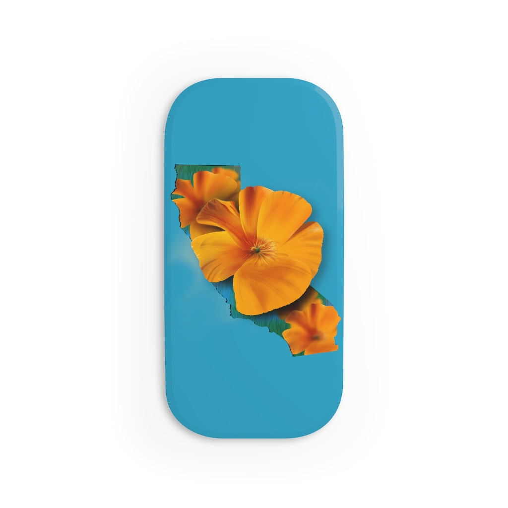 California Golden Poppy Phone Click-On Grip