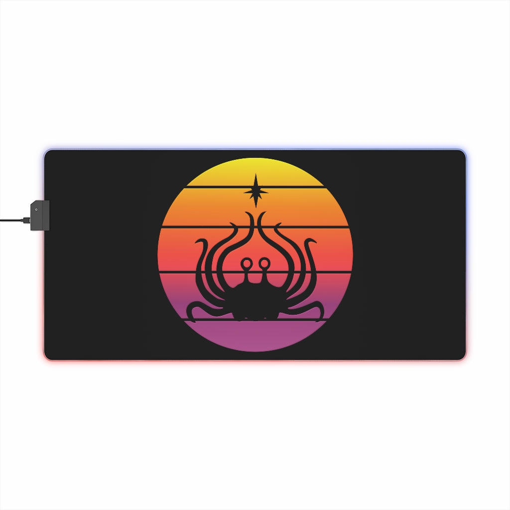 FSM Sunset LED Gaming Mouse Pad