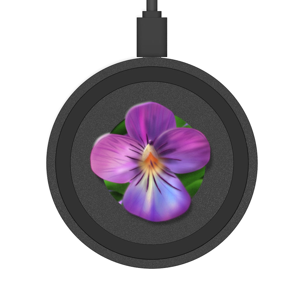 Common Blue Violet Quake Wireless Charging Pad