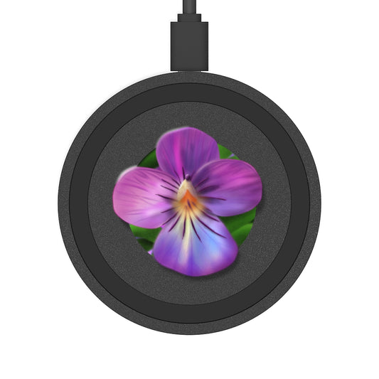 Common Blue Violet Quake Wireless Charging Pad