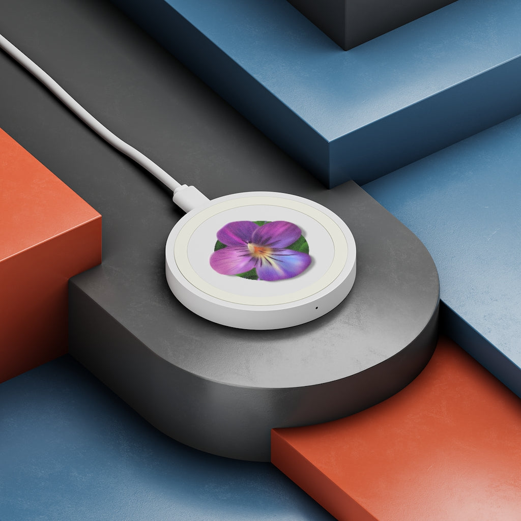 Common Blue Violet Quake Wireless Charging Pad