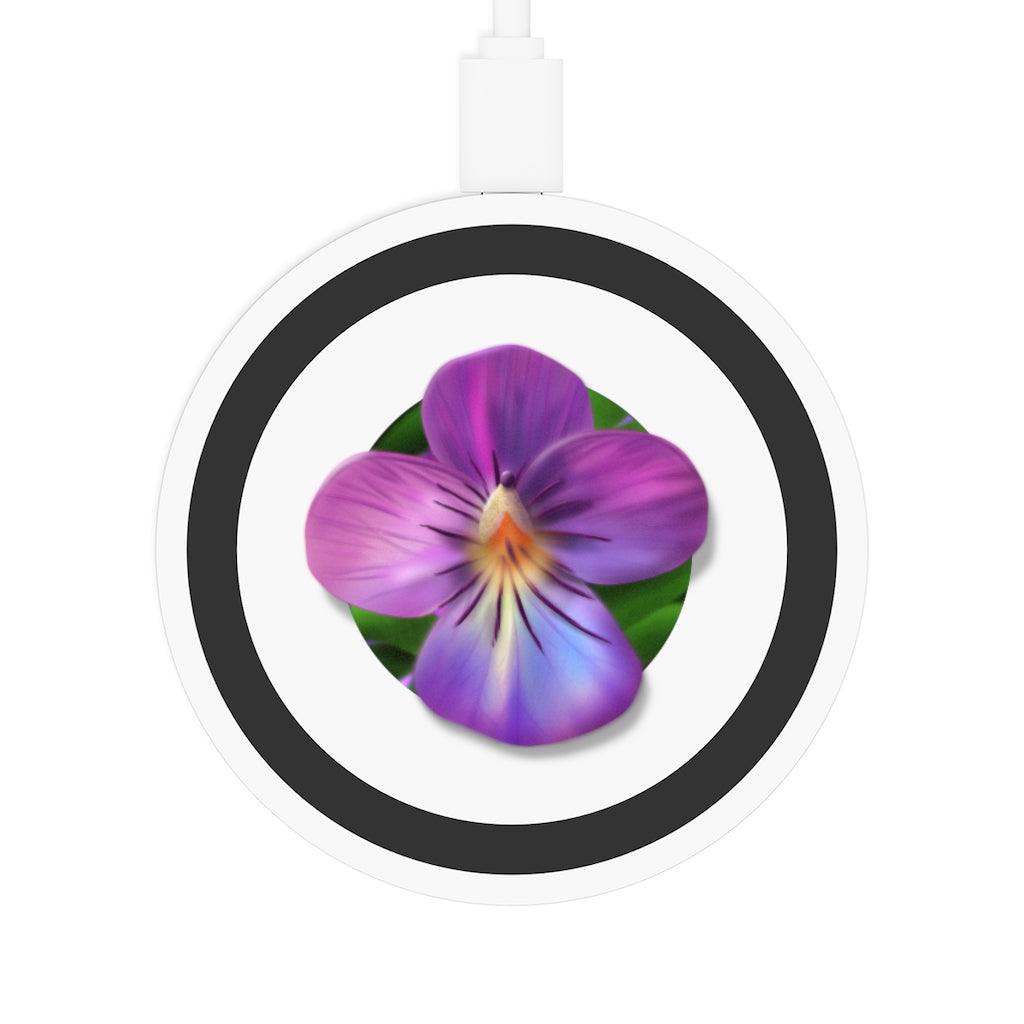 Common Blue Violet Quake Wireless Charging Pad