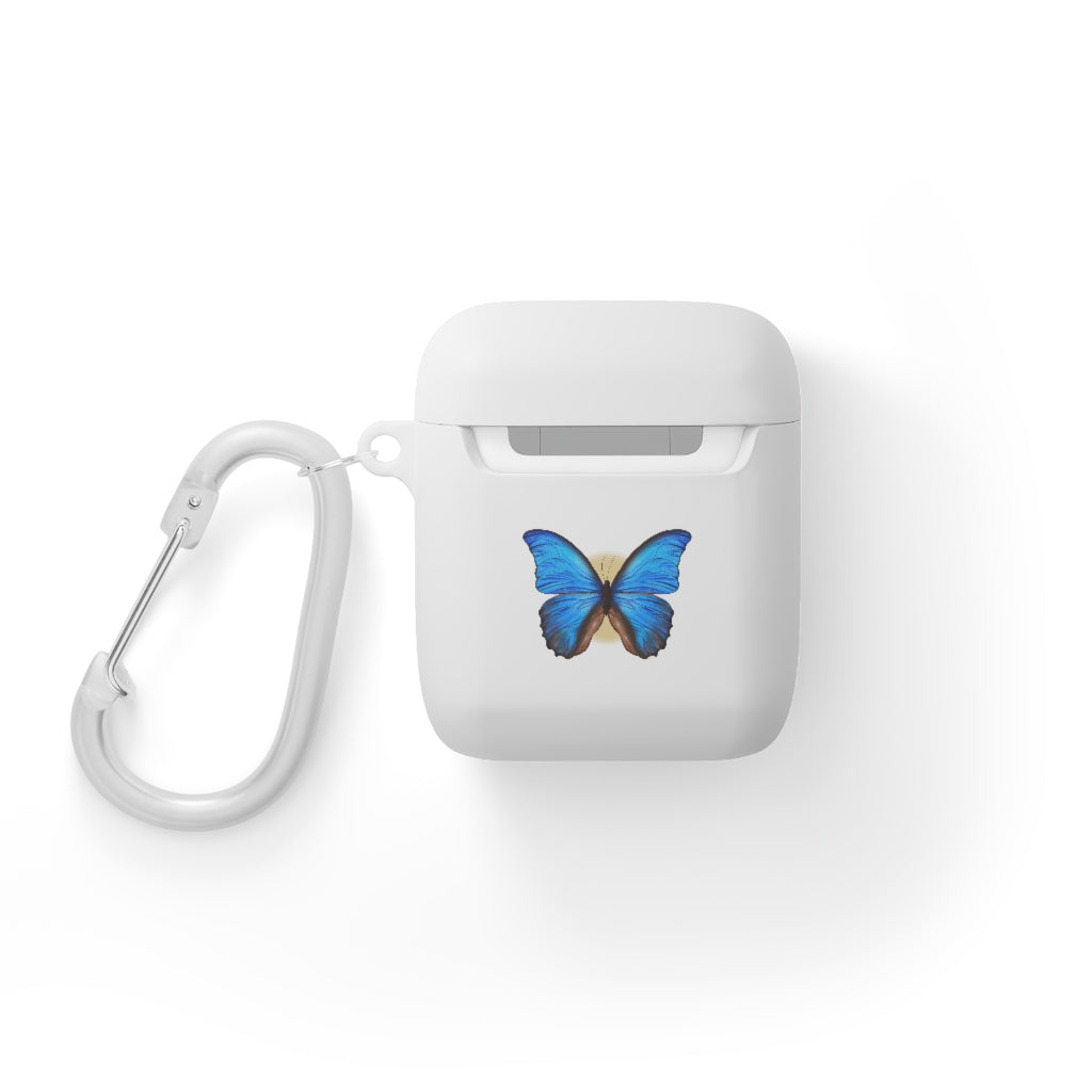 Blue Butterfly Personalized AirPods\Airpods Pro Case cover