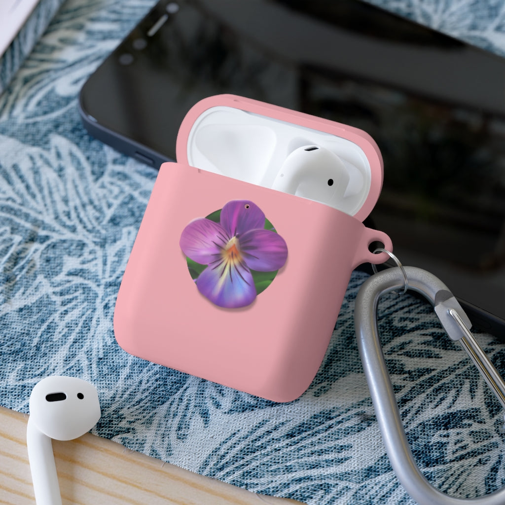 Common Blue Violet AirPods and AirPods Pro Case Cover