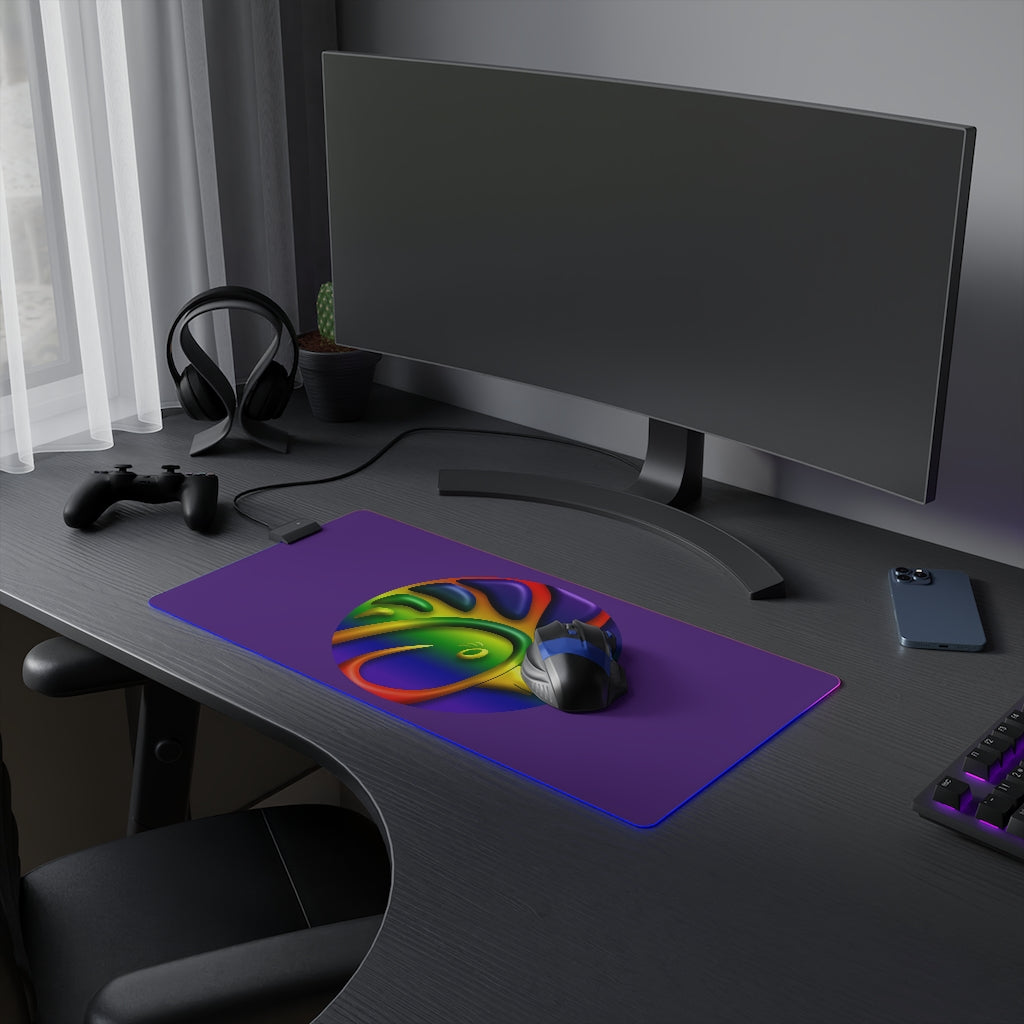 Pride Chicken LED Gaming Mouse Pad