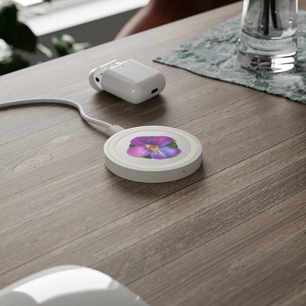 Common Blue Violet Quake Wireless Charging Pad