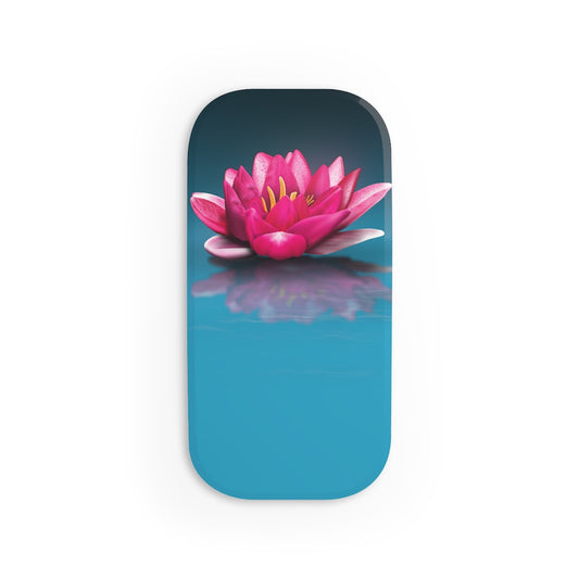 Lotus Flower Phone Click-On Grip